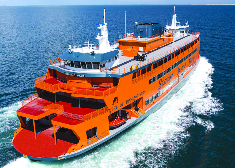 WorkBoat selects 4,500passenger ferry as its 2021 Boat of the Year